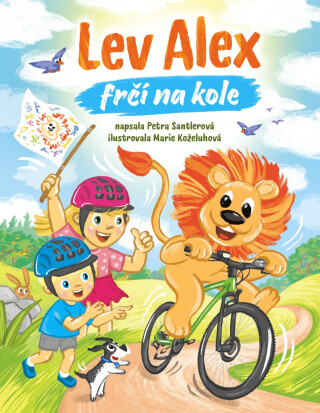 Lev Alex frčí na kole - Petra Santlerová