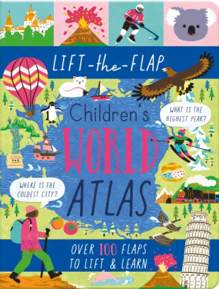 Lift-the-Flap Children's World Atlas - 