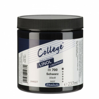 Linorytová barva College 237ml – 700 černá - 