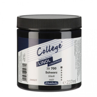 Linorytová barva College 237ml – 700 černá - 