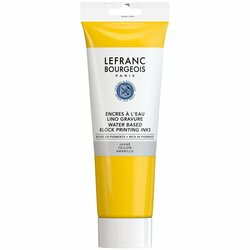 Linorytová barva Lefranc Education 250ml – 218 Gold Yellow - 