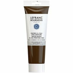 Linorytová barva Lefranc Education 250ml – 226 Burnt Umber - 
