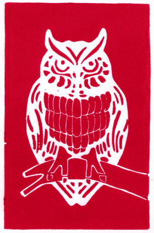 Linorytová barva Schmincke 35ml – 325 carmine red - 