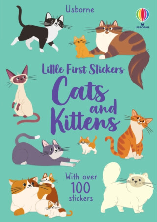 Little First Stickers Cats and Kittens - Young Caroline