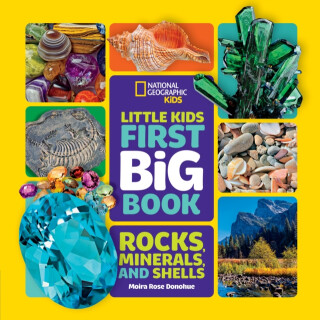 Little Kids First Big Book of Rocks, Minerals and Shells - Moira Rose Donohue,National National Geographic Kids