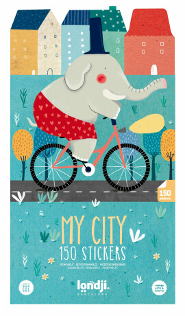 Snímatelné samolepky - Město - neuveden