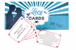 LOVE CARDS - Karty splněných přání PRO NĚHO - neuveden