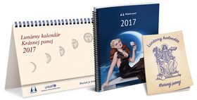 Lunárny kalendár Krásnej panej 2017 - Žofie Kanyzová