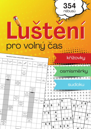 Luštění pro volný čas - Křížovky, osmisměrky, sudoku - neuveden