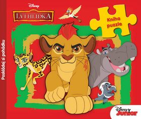Disney Junior - Lví hlídka - Kniha puzzle - Poskládej si pohádku - Walt Disney