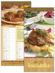 Moja kuchárka 2015 Rodinný plánovací kalendár - 