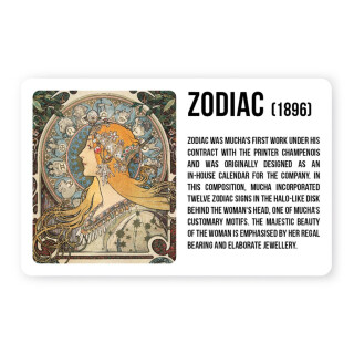 Magnet Alfons Mucha - Zodiac - neuveden