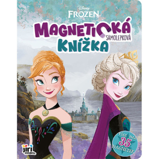 Magnetická samolepková knížka Ledové království - 