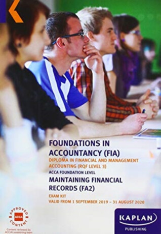 MAINTAINING FINANCIAL RECORDS - EXAM KIT - KAPLAN PUBLISHING