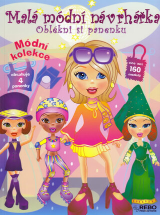 Malá módní návrhářka - Oblékni si panenku - neuveden