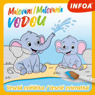 Malování / Maľovanie vodou - Veselá zvířátka / Veselé zvieratká - 