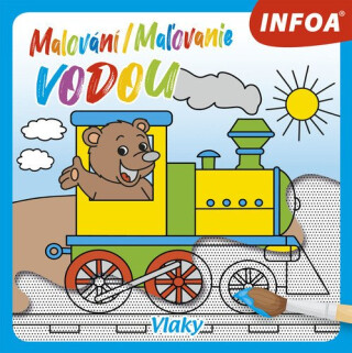 Malování / Ma?ovanie vodou - Vlaky - neuveden