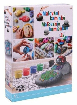 Malování na kamínky se samolepkami - neuveden
