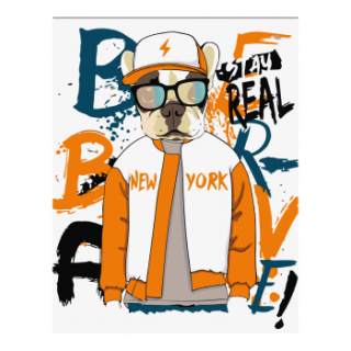 Malování podle čísel Rosa – 660 be brave - 