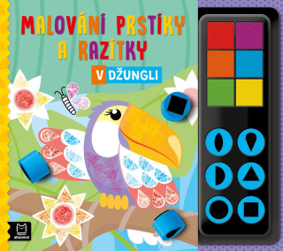 Malování prstíky a razítky V džungli - Agata Kaczynska