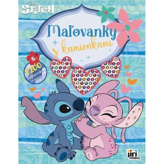 Maľovanky s kamienkami Lilo & Stitch - 