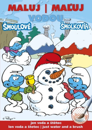 Maluj vodou Šmoulové - 