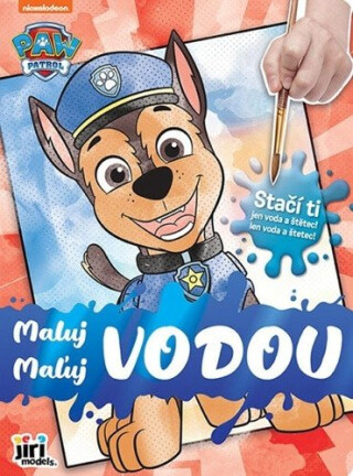 Maluj vodou Tlapková patrola - neuveden