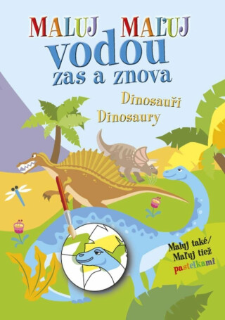 Maluj vodou zas a znova Dinosauři - neuveden