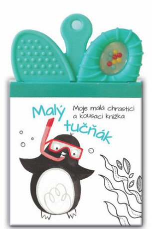 Moje malá chrasticí a kousací knížka Malý tučňák - neuveden