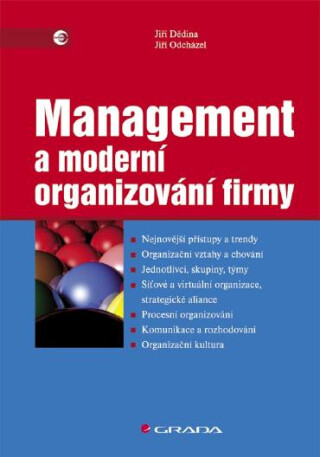 Management a moderní organizování firmy - Jiří Dědina,Jiří Odcházel