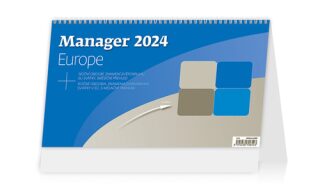 Manager Europe - stolní kalendář 2024 - neuveden