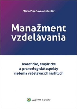 Manažment vzdelávania - Mária Pisoňová