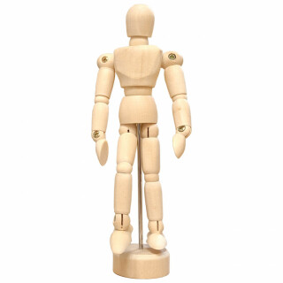Manekýn dřevěný 20cm unisex - 