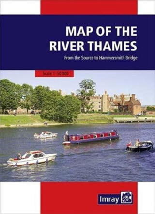 Map of the River Thames - Imray