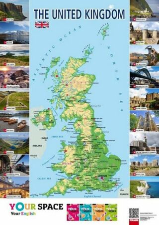 The United Kingdom Mapa - neuveden