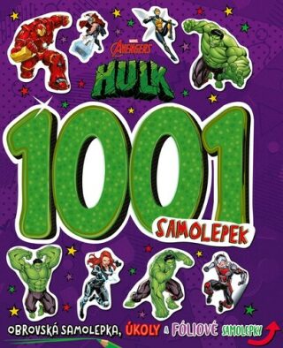 Marvel Avengers - Hulk1001 samolepek - kolektiv autorů