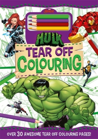 Marvel Avengers Hulk: Tear Off Colouring - Marvel Entertainment International Ltd