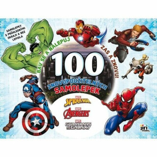 Bav se a nalepuj zas a znovu! - Marvel - 100 samolepek - neuveden