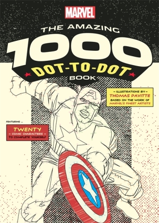 Marvel: The Amazing 1000 Dot-to-Dot Book - Thomas Pavitte