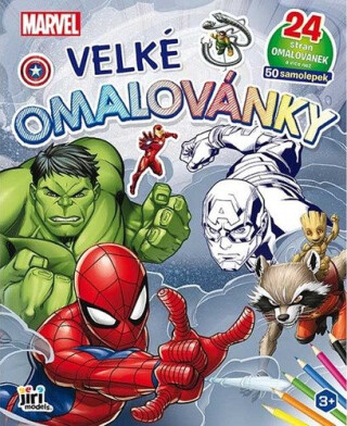 Velké omalovánky Marvel - neuveden