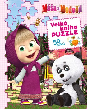 Máša a medvěd Velká kniha puzzle - autorů