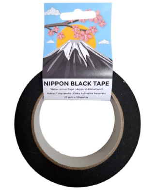Maskovací páska Nippon Black Tape 25mm x 50m - 