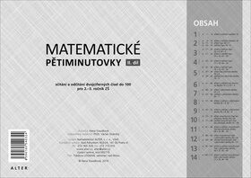 Matematické pětiminutovky 2. díl - Hana Staudková