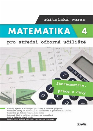 Matematika 4 pro SOU učitelská verze - neuveden