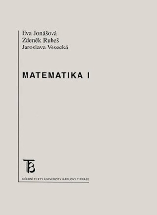 Matematika I. - Eva Jonášová