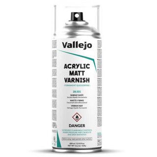 Matný lak ve spreji Vallejo 400ml - 