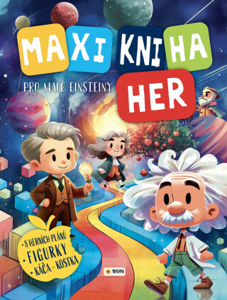 Maxi Kniha Her - Pro malé EINSTEINY - XL Kniha her - 