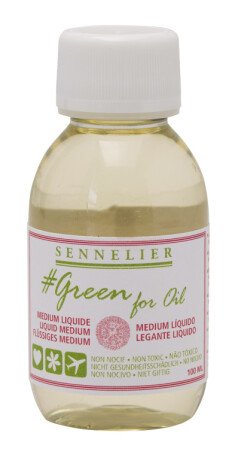 Medium pro olej Sennelier Green for Oil 100ml - 