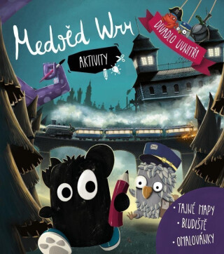 Medvěd Wrr - Aktivity / Tajné mapy, bludiště, omalovánky - Michal Široký,Jaromír Štejnar