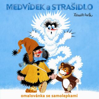 Medvídek a strašidlo - omalovánka - Zdeněk Miler